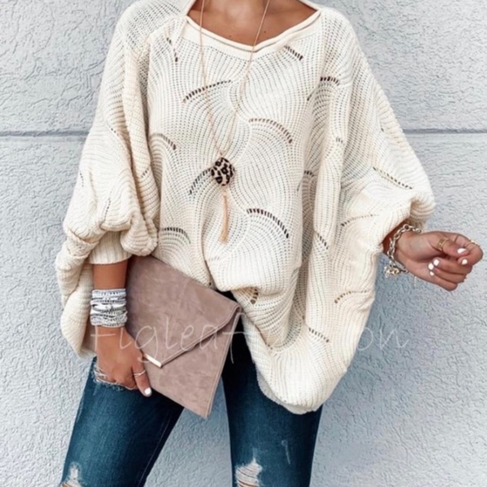 Bohemian Oversized Sweater